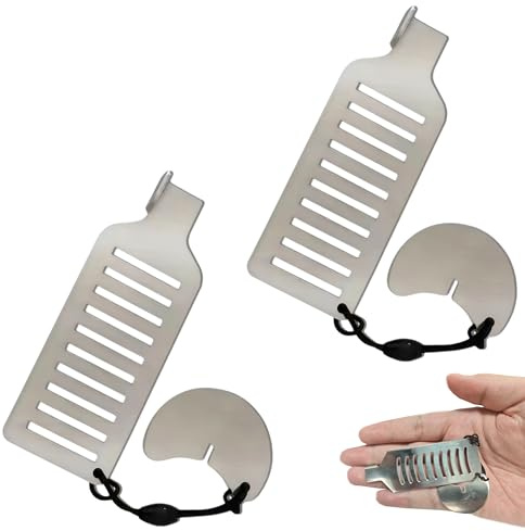 2 Pack Portable Door Lock for Travel and Home, Compact Bedroom Door Lock and Hotel Door Lock, Extra Lock for Bedroom Door or Apartment, Lightweight Backup Use Door Locks for Daily Use