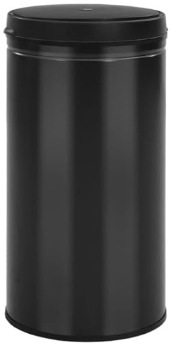 Genérico Cubo de Basura con Sensor automático 60L Acero al Carbono Negro,Casa y jardín,Productos del hogar,Contenedores de residuos,Cubos de la Basura y papeleras,Negro,4.65 KG,322701