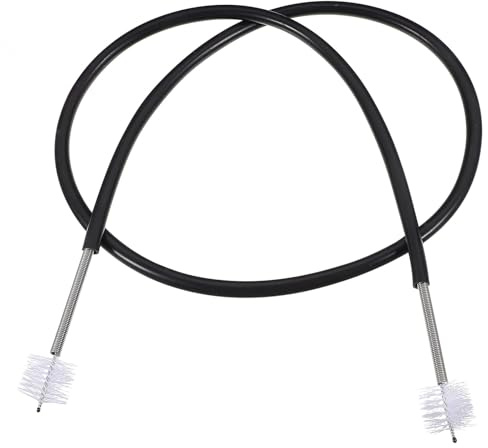 Luxshiny Trompeten und Posaunenreinigungsbürste mit Flexiblem Bürstenkopf für Blasinstrumente Speziell Entwickelt für Reinigung und Pflege von Waldhörnern und Blechblasinstrumenten