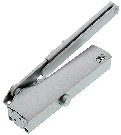 Burg Wächter Türschließer für Innentüren, Hydraulisch, Variabel einstellbar, Breite bis 95 cm, Gewicht bis 60 kg, TS 503 S, Silber, Türbreite bis 95 cm