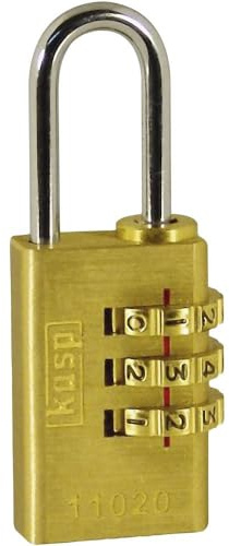 Kasp K11020D Lucchetto in ottone a combinazione – 20 mm