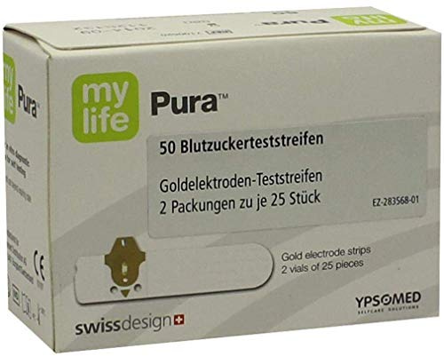 MYLIFE Pura Blutzucker Teststreifen 50 St