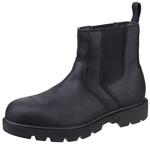 Timberland Pro sawhorse Dealer Safety Boots Mens Water Resistant Steel Toe Cap (10 UK, Black)