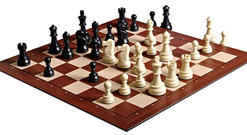 DGT The Smart Chess Board with Notation with Black and White Plastic Chess Pieces
