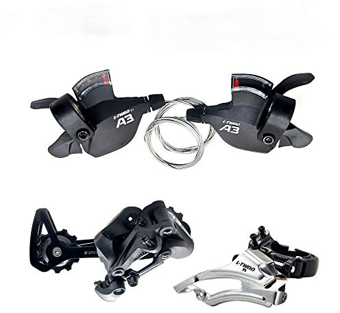 LTWOO A3 3X8 24-Gang-Umwerfer Groupset 8s Schalthebel-Umwerfer 8-Gang-Heckschalter MTB 3x8 Geschwindigkeitsschalter-Gruppensatz
