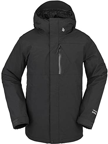 Volcom L Gore-tex Veste pour homme, Homme, Veste, G0652217, Noir, S