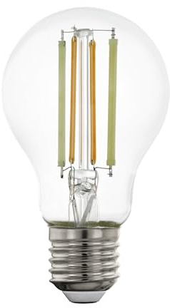 EGLO connect.z Smart Home LED lampor E27, A60, ZigBee, app och röststyrning, dimbar, ljusfärg justerbar, 700 Lumen, 6 W, vintage glödlampa klar