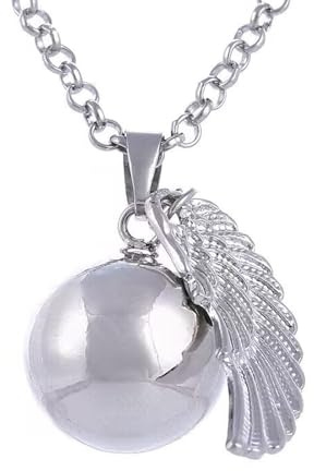 Bola de Grossesse - Femmes Pendentif Musique Carillon Bell - Collier Musique Carillon Bell, pour Future Maman NC A