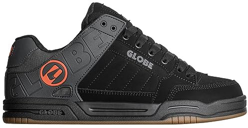 Globe Tilt Chaussures de Skateboard, Noir et Bronze, 48 EU