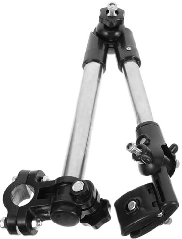 HANABASS Bicycle Umbrella Mount Holder Adjustable Bike Umbrella Bracket with Clamp Retractable for Electric Bicycle Cycling Equipment
