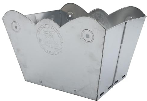 BCOATH Papiergeld-verbrennungsanlage Im Chinesischen Stil Faltbarer Verbrennungseimer Opfertopf Aus Metall Traditionelles Design Papierbrenner