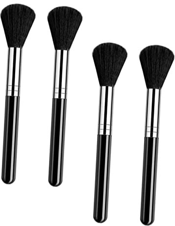 Healvian 4pcs Nail Art Dust Brush for Cleaning Fingernail Dust Nail Salon Tools