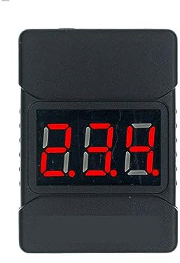 WESLNN Lipo Battery Voltage Tester/Low Voltage Buzzer Alarm/Battery Voltage Checker Dual Speakers For Lipo/Li-ion(B)