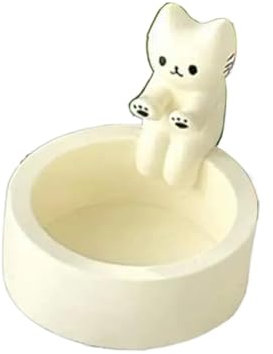 XUWEWI Kerzenständer Glas Set 3 Teile/Satz Teelicht Kerzenhalter Set Katze Pfote Erwärmung Kerzenhalter Nette Aromatherapie Lampe Halter Hohe Temperatur Beständig Teelichthalter Set Für Hochzeit