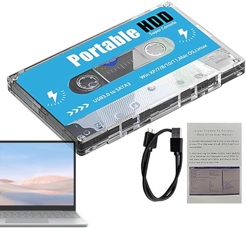 Pocket Super Console - HDM-I 4K Gam-ing Stick | Cassette de console de jeu de disque rétro | Plug and jouez la console de jeu vidéo | 70 émulateurs classiques | 4K Haute définition multimédia pour ord