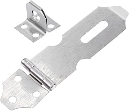 Gatuida 20pcs Heavy Duty Padlock Hasp Stainless Steel Latch for Doors Windows Security