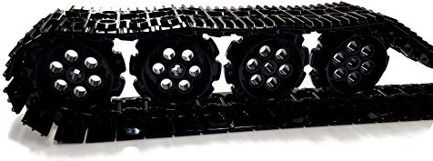 Lego® Technic Anslutningar och Kedjehjulspaket - 60 stycken kedjelänkar 4 stycken hjul | Reservdelar och tillbehör för byggprojekt | Kompatibel med Lego Technic modeller