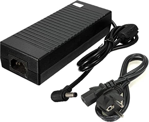 Ahorraluz Transformador DC Alimentador para Tiras Led Fuente de Alimentación 220v (12v 10A 120w), Negro