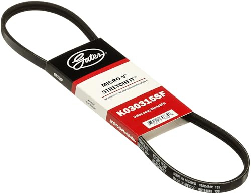 Gates Genuine K030315SF Stretch Fit Micro-V Serpentine Drive Belt