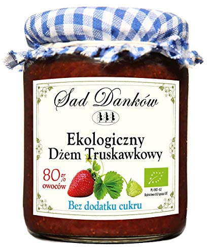 MERMELADA DE FRESA SIN AZÚCAR BIO 260 g - SAD DANKÓW