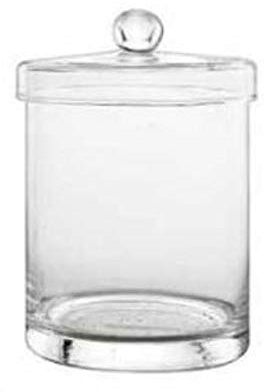 SWEET HOME Recipiente de Vidrio para Galletas con Tapa cod.SB00621LU cm 19h diam.11,5 by Varotto & Co.