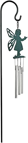 NATURE'S MELODY - Ornament Klangspiel Gartenstecker ELFE, ca. 18 Zoll /ca. 45 cm