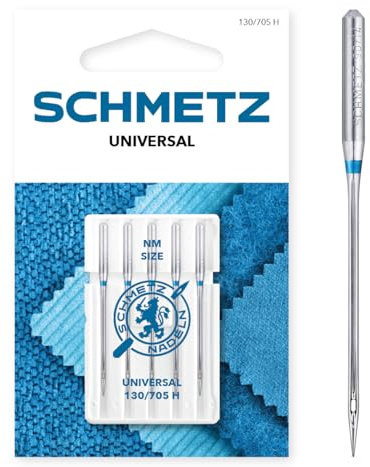 SCHMETZ | Universal | 65/9 | 5 Nähmaschinennadeln | 130/705 H | für alle gängigen Haushaltsnähmaschinen