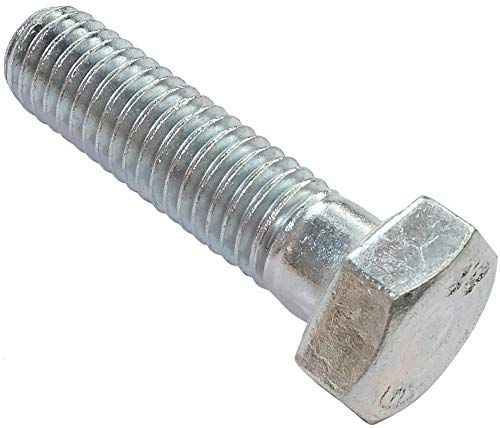 AERZETIX - C47507 - Satz von 50 stück - bolzen sechskantschrauben M8x30 mit teilgewinde - mit sechskantkopf - Ø8x30mm - DIN 931 - klasse 8.8 - aus verzinktem stahl - heimwerken - montagewerkzeug