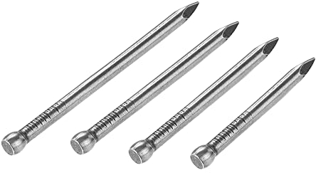 DUO ER 400 stücke Finishing Nails Kohlenstoffstahl Nagel 25mm / 28mm / 30mm / 35mm Länge