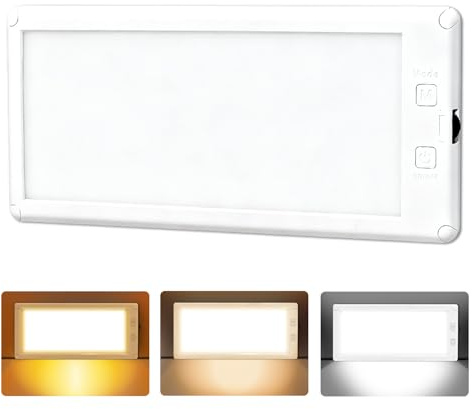 SFNN RV Lichter Innenraum, 3 Farbe RV LED Super Helle Leuchte, 12V RV Deckenkuppel Licht mit Ein/Aus dimmbaren Schalter Energiesparende Geschenkpaket für RV/Camper