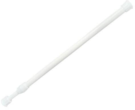 Ciieeo Varilla telescópica Barra Varilla para secar Ropa Varillas de Poste de el baño Debe Tener tensores de Cortinas Tirante Poste de baño Esenciales puntal abs