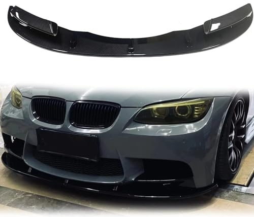 INRNT Auto Frontlippe Frontspoiler für BMW E90 E92 E93 M3 2007-2013,Antikollisions FrontstoßStange Splitter Spoilerlippe Diffusor