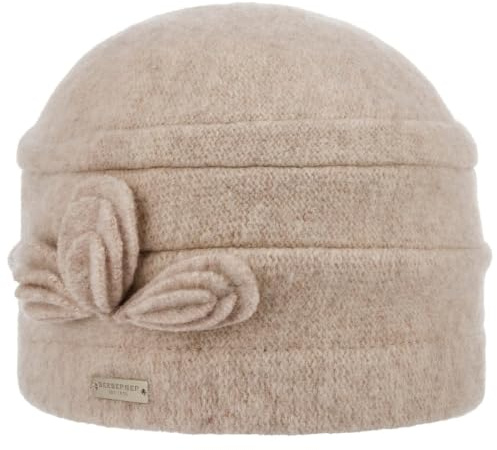 Seeberger Classic Uni Walkmütze Wollmütze Damenmütze Wintermütze Damen - Winter Herbst-Winter