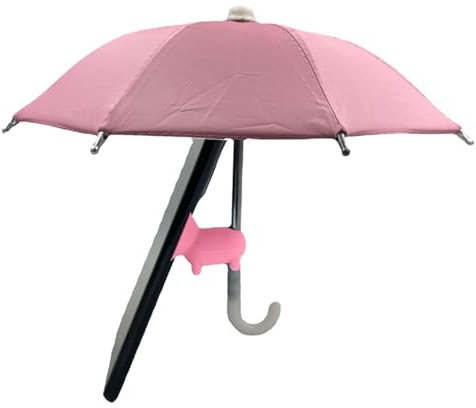 Cute Piggy Sucker Phone Umbrella - Multifunctional Sun Shade & Stand