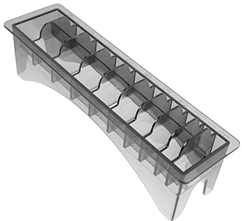 Soporte Compartimentos para Cortadora Base Peine de Ps de 10 de Cabello | Caja de Almacenamiento Rectangular, Organizador para Barbería y Hogar, Busto para Maquillar