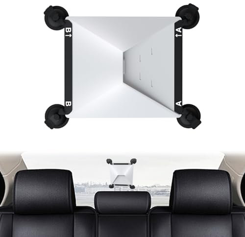 MLUPODY Soporte Mini Satelital con Ventosas Fuertes – Fijación Segura para Ventanas de Coche y Techos Corredizos – Ideal para Caravanas, Barcos y Viajes por Carretera