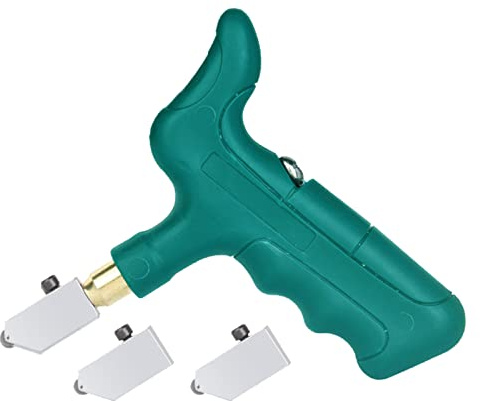 Tyenaza Handglasmesser, arbeitssparende manuelle Fliesen- und Keramikschneider-Brechzange mit hoher Härte, zum Schneiden von Fliesen, Glas und Spiegeln in Bürogebäuden