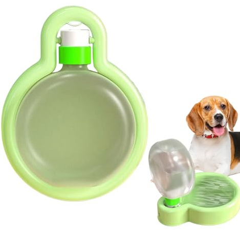 Dopsyesn Botella de Agua Portátil para Perros - Cuenco Portátil para Perros,Accesorios para Paseos de Mascotas, Taza de Bebida Exterior para Parques de Ejercicio Vacaciones Playa Senderismo