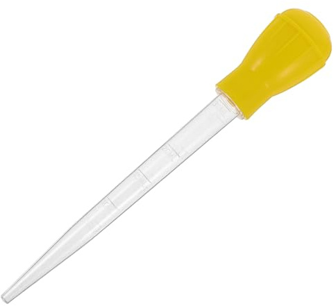 LOLIPPYY Reusable Plastic Turkey Baster Marinade Injecting Tool for Grilled Meat BBQ Cooking Flavor Injection Dropper for Steak Chicken and Turkey Convenient Kitchen Suction Tool for Home