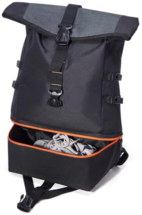 Mochila de Pickleball con Compartimento para Zapatos y Pelota, Bolsa de Pádel, Mochila de Tenis, Mochila Deportiva Impermeable para Hombres y Mujeres, Rucksack para Baloncesto, Voleibol, Fútbol