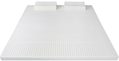 Natural Latex Mattresses, 7 Zone Support, Honeycomb Pore Structure Highly Breathable Soft Latex Mattresses for Back Pain Relief Support for Heavy People,7.5cm,135x200cm