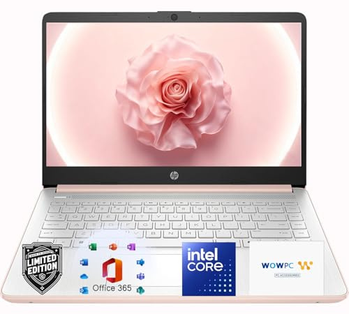 HP Ultrabook Laptop for Students and Business • Office 365 & Copilot AI • Intel CPU • 1.1TB Storage (1TB OneDrive and 128GB SSD) • 16GB RAM • Windows 11 w/o Mouse