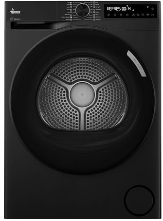 Hoover Pro Dry Series 3 Tumble Dryer, 10kg, Matte Black, A++ | Soft Drum, Inverter Motor, Sensor Dry, HBR 10N3BJX-80