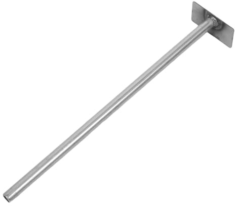 Kisangel Herramienta Manual para Compostar en Acero Inoxidable Varilla Mezcladora de 50cm, Optimizada para Airear y Mezclar Pilas de Compost en Jardín y Patio Trasero
