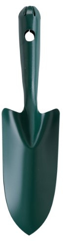 LEBORGNE - Transplantoir Tout Acier - Outil de Jardinage Précis - Ø 30 mm - 0,12 kg - Pour Balcons et Terrasses - Manche Court Ergonomique pour Entretien Plantes en Pots