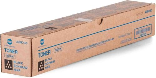 Konica Minolta A33K150 Bizhub C364 Toner, 27000 Seiten, TN321K, schwarz