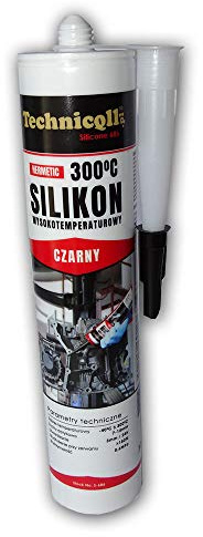 Schwarzer Hochtemperatur-Silikon-Dichtstoff, 300 ml, hitzebeständig, 300 °C flüssige Dichtung