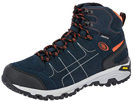 Brütting Unisex Mount Shasta High Trekking-& Wanderstiefel, Marine Orange, 41 EU