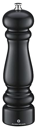 Zassenhaus Potsdam Salzmühlen schwarz matt 20 cm