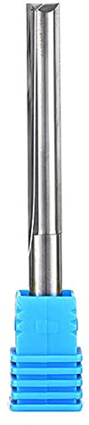 CHENS-Emill 6mm 8mm 10mm Shank Tungstène Carbure de tungstène 2 Flûtes Fraison Coupeur CNC Outils pour Panneaux de Particules en contreplaqué Acrylique (Dimensions : 8x8x52)